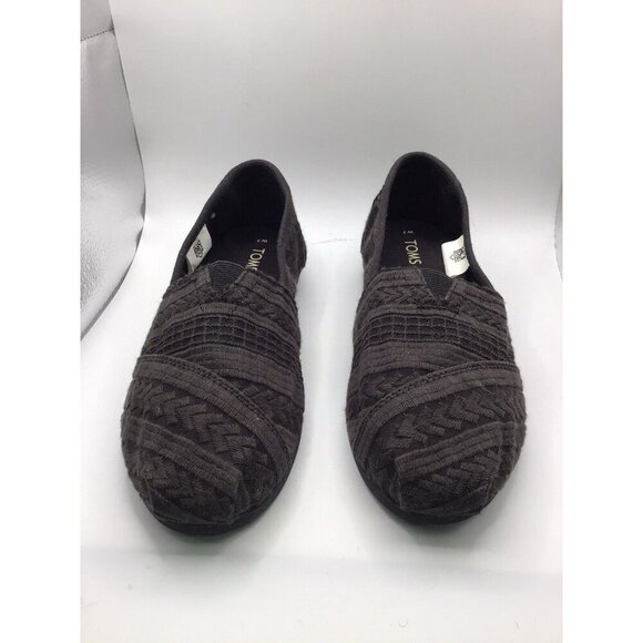 Woman’s Toms Black 7W - Picture 1 of 4